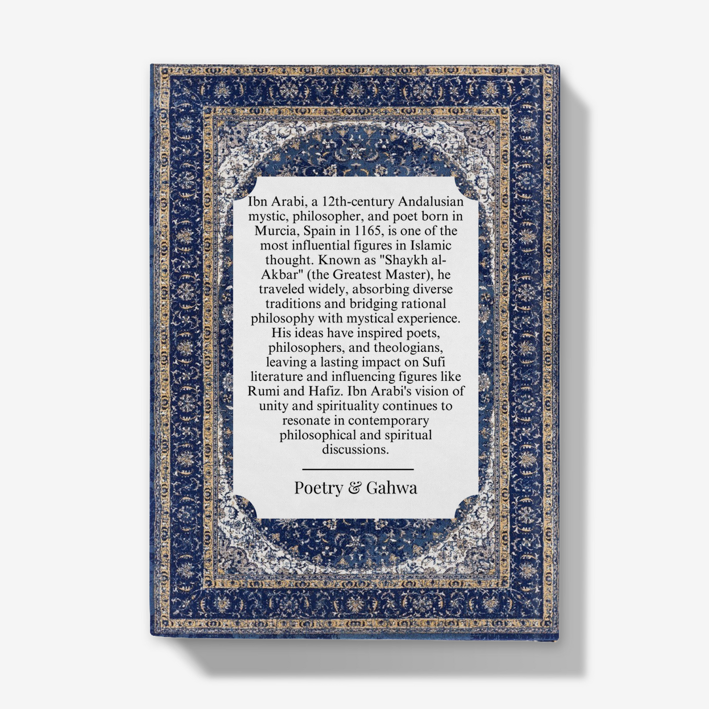 Ibn Arabi: 'The destiny of a person is determined by their efforts' Journal