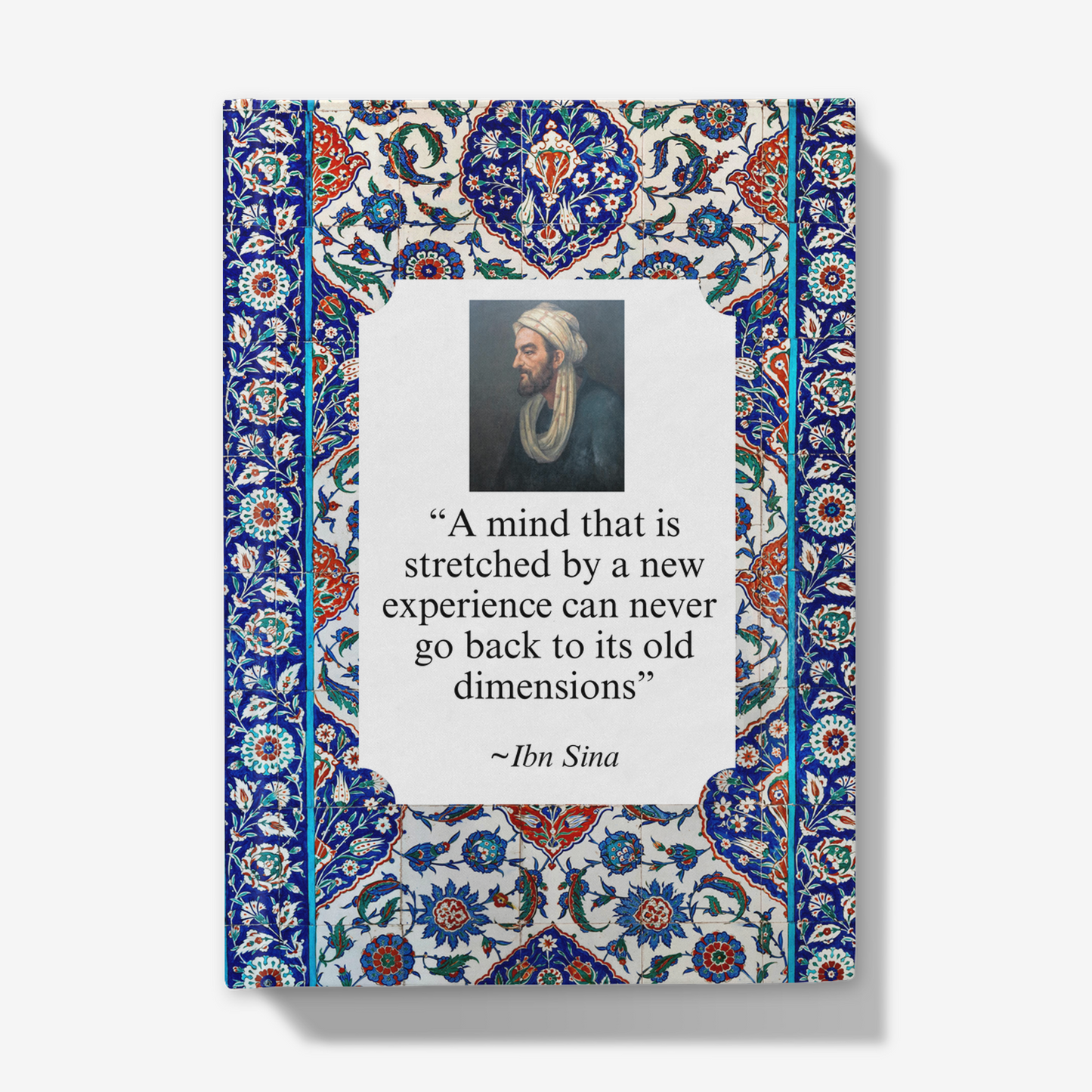 Ibn Sina: 'A mind that is stretched by a new experience can never go back to its old dimensions' Journal